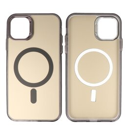 BAOHU Magnetic Fashion Color Hard Case iPhone 11 Pro Zwart