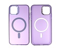 BAOHU Magsafe Hoesje Geschikt voor de iPhone 11 Pro - Magnetic Fashion Backcover Telefoonhoesje - Paars