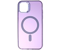 BAOHU Magsafe Hoesje Geschikt voor de iPhone 11 Pro - Magnetic Fashion Backcover Telefoonhoesje - Paars