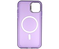 BAOHU Magsafe Hoesje Geschikt voor de iPhone 11 Pro - Magnetic Fashion Backcover Telefoonhoesje - Paars
