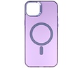 BAOHU Magsafe Hoesje Geschikt voor de iPhone 11 Pro Max - Magnetic Fashion Backcover Telefoonhoesje - Paars
