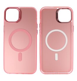 BAOHU Magnetic Fashion Color Hard Case iPhone 11 Pro Max Roze