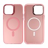 BAOHU Magnetic Fashion Color Hard Case iPhone 12 Pro Max Roze