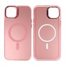 BAOHU Magnetic Fashion Color Hard Case iPhone 14 Plus Roze