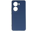 BAOHU Hoesje Geschikt voor de Oppo Reno 11 - Fashion Backcover Hoesje - Colorful Telefoonhoesje - Navy