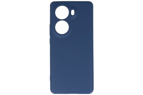BAOHU Hoesje Geschikt voor de Oppo Reno 11 - Fashion Backcover Hoesje - Colorful Telefoonhoesje - Navy