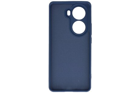 BAOHU Hoesje Geschikt voor de Oppo Reno 11 - Fashion Backcover Hoesje - Colorful Telefoonhoesje - Navy