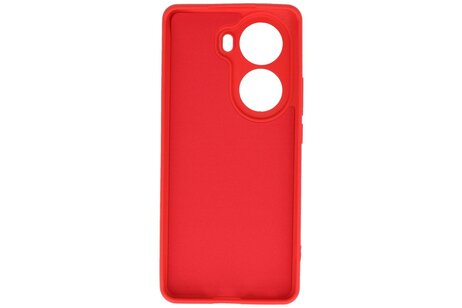 BAOHU Hoesje Geschikt voor de Oppo Reno 11 - Fashion Backcover Hoesje - Colorful Telefoonhoesje - Rood