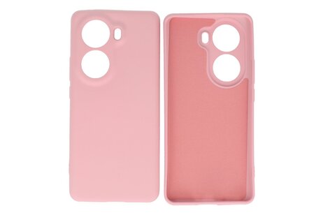 BAOHU Hoesje Geschikt voor de Oppo Reno 11 - Fashion Backcover Hoesje - Colorful Telefoonhoesje - Roze