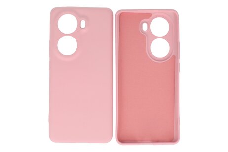 Hoesje Geschikt voor de Oppo Reno 11 - Fashion Backcover Hoesje - Colorful Telefoonhoesje - Roze