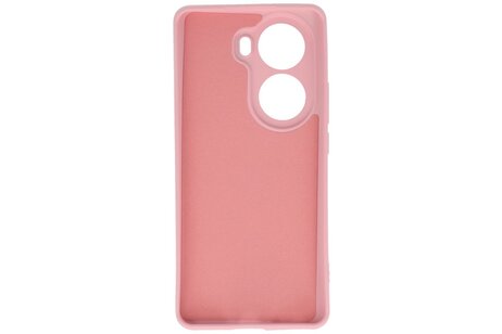 BAOHU Hoesje Geschikt voor de Oppo Reno 11 - Fashion Backcover Hoesje - Colorful Telefoonhoesje - Roze