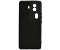BAOHU Hoesje Geschikt voor de Oppo Reno 11 Pro - Fashion Backcover Hoesje - Colorful Telefoonhoesje - Zwart