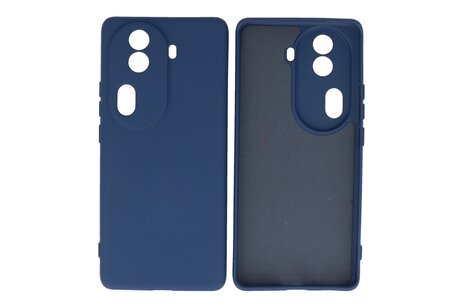 BAOHU Hoesje Geschikt voor de Oppo Reno 11 Pro - Fashion Backcover Hoesje - Colorful Telefoonhoesje - Navy