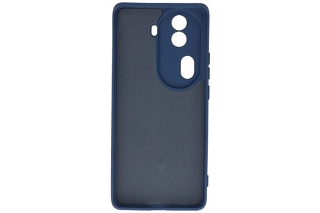 BAOHU Hoesje Geschikt voor de Oppo Reno 11 Pro - Fashion Backcover Hoesje - Colorful Telefoonhoesje - Navy