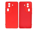 BAOHU Hoesje Geschikt voor de Oppo Reno 11 Pro - Fashion Backcover Hoesje - Colorful Telefoonhoesje - Rood