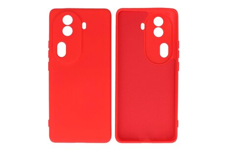 BAOHU Hoesje Geschikt voor de Oppo Reno 11 Pro - Fashion Backcover Hoesje - Colorful Telefoonhoesje - Rood