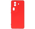 BAOHU Hoesje Geschikt voor de Oppo Reno 11 Pro - Fashion Backcover Hoesje - Colorful Telefoonhoesje - Rood