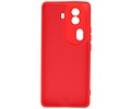 BAOHU Hoesje Geschikt voor de Oppo Reno 11 Pro - Fashion Backcover Hoesje - Colorful Telefoonhoesje - Rood