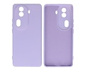 BAOHU Hoesje Geschikt voor de Oppo Reno 11 Pro - Fashion Backcover Hoesje - Colorful Telefoonhoesje - Paars