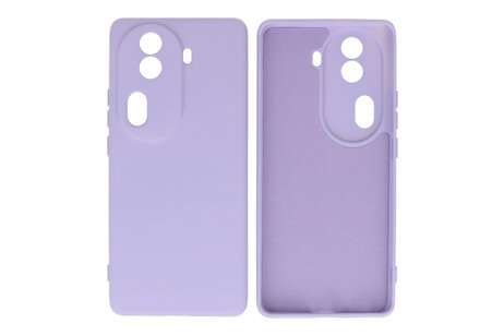BAOHU Hoesje Geschikt voor de Oppo Reno 11 Pro - Fashion Backcover Hoesje - Colorful Telefoonhoesje - Paars