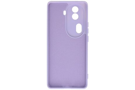 BAOHU Hoesje Geschikt voor de Oppo Reno 11 Pro - Fashion Backcover Hoesje - Colorful Telefoonhoesje - Paars