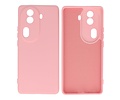 BAOHU Hoesje Geschikt voor de Oppo Reno 11 Pro - Fashion Backcover Hoesje - Colorful Telefoonhoesje - Roze