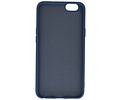 BAOHU Hoesje Geschikt voor de Oppo A59 4G - Fashion Backcover Hoesje - Colorful Telefoonhoesje - Navy