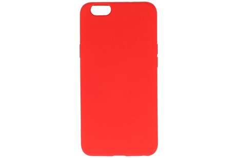 BAOHU Hoesje Geschikt voor de Oppo A59 4G - Fashion Backcover Hoesje - Colorful Telefoonhoesje - Rood