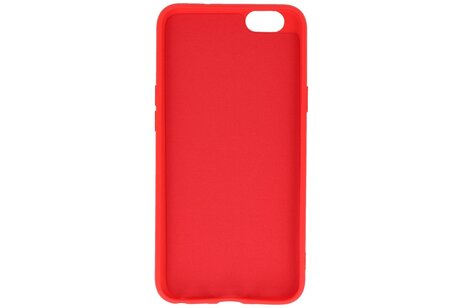 BAOHU Hoesje Geschikt voor de Oppo A59 4G - Fashion Backcover Hoesje - Colorful Telefoonhoesje - Rood