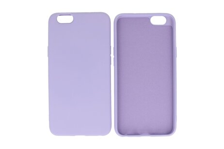 BAOHU Hoesje Geschikt voor de Oppo A59 4G - Fashion Backcover Hoesje - Colorful Telefoonhoesje - Paars