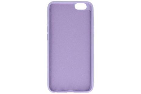 BAOHU Hoesje Geschikt voor de Oppo A59 4G - Fashion Backcover Hoesje - Colorful Telefoonhoesje - Paars