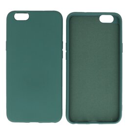 BAOHU Fachion Hoesje voor Oppo A59 4G Donker Groen