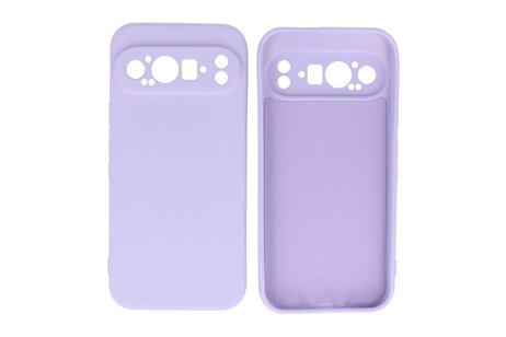 BAOHU Hoesje Geschikt voor de Google Pixel 9 Pro XL - Fashion Backcover Hoesje - Colorful Telefoonhoesje - Paars