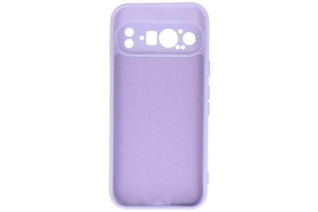 BAOHU Hoesje Geschikt voor de Google Pixel 9 Pro XL - Fashion Backcover Hoesje - Colorful Telefoonhoesje - Paars
