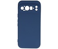 Hoesje Geschikt voor de Google Pixel 9 Pro - Fashion Backcover Hoesje - Colorful Telefoonhoesje - Navy