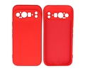 Hoesje Geschikt voor de Google Pixel 9 Pro - Fashion Backcover Hoesje - Colorful Telefoonhoesje - Rood