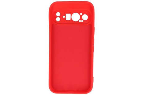 BAOHU Hoesje Geschikt voor de Google Pixel 9 Pro - Fashion Backcover Hoesje - Colorful Telefoonhoesje - Rood