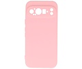 BAOHU Hoesje Geschikt voor de Google Pixel 9 Pro - Fashion Backcover Hoesje - Colorful Telefoonhoesje - Roze