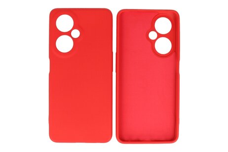 BAOHU Hoesje Geschikt voor de OnePlus Nord CE 3 Lite - Fashion Backcover Hoesje - Colorful Telefoonhoesje - Rood