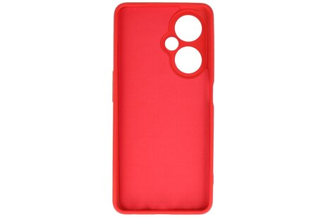 BAOHU Hoesje Geschikt voor de OnePlus Nord CE 3 Lite - Fashion Backcover Hoesje - Colorful Telefoonhoesje - Rood