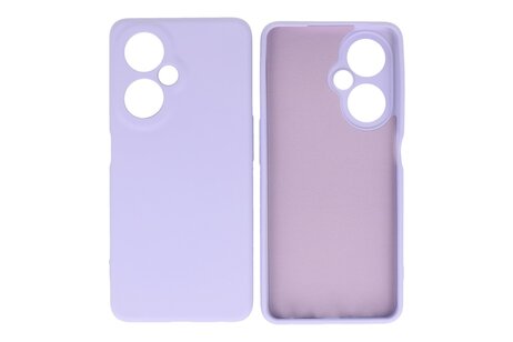 BAOHU Hoesje Geschikt voor de OnePlus Nord CE 3 Lite - Fashion Backcover Hoesje - Colorful Telefoonhoesje - Paars