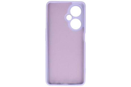 BAOHU Hoesje Geschikt voor de OnePlus Nord CE 3 Lite - Fashion Backcover Hoesje - Colorful Telefoonhoesje - Paars