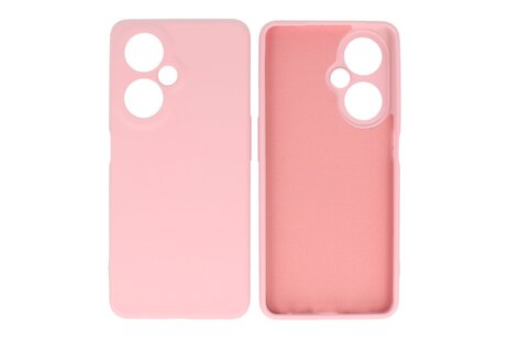 BAOHU Hoesje Geschikt voor de OnePlus Nord CE 3 Lite - Fashion Backcover Hoesje - Colorful Telefoonhoesje - Roze