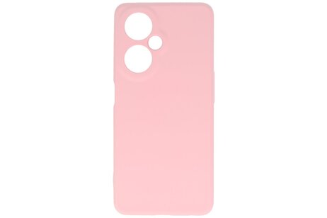 BAOHU Hoesje Geschikt voor de OnePlus Nord CE 3 Lite - Fashion Backcover Hoesje - Colorful Telefoonhoesje - Roze