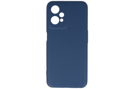 Hoesje Geschikt voor de OnePlus Nord CE 2 Lite - Fashion Backcover Hoesje - Colorful Telefoonhoesje - Navy