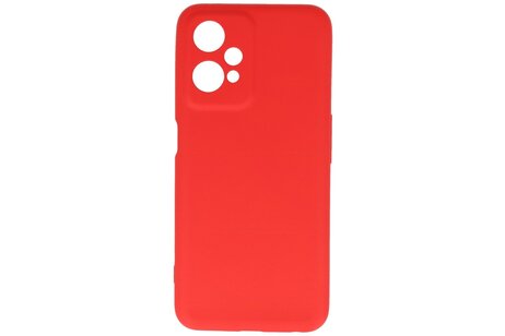 Hoesje Geschikt voor de OnePlus Nord CE 2 Lite - Fashion Backcover Hoesje - Colorful Telefoonhoesje - Rood