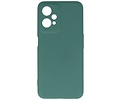 BAOHU Hoesje Geschikt voor de OnePlus Nord CE 2 Lite - Fashion Backcover Hoesje - Colorful Telefoonhoesje - Donker Groen