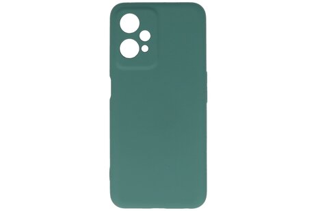 BAOHU Hoesje Geschikt voor de OnePlus Nord CE 2 Lite - Fashion Backcover Hoesje - Colorful Telefoonhoesje - Donker Groen