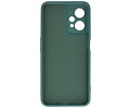 BAOHU Hoesje Geschikt voor de OnePlus Nord CE 2 Lite - Fashion Backcover Hoesje - Colorful Telefoonhoesje - Donker Groen