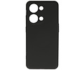BAOHU Hoesje Geschikt voor de OnePlus Nord 3 5G - Fashion Backcover Hoesje - Colorful Telefoonhoesje - Zwart